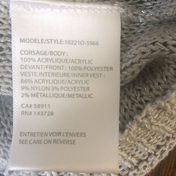 Tribal Gray Layered Top - Picture 7 of 14